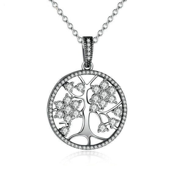 Silver Tree of Life Necklaces