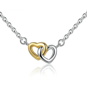Silver United in Love Necklace